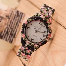 Floral Patterned Ladies Wristwatches