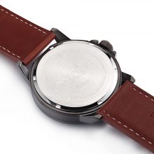Casual Men’s Leather Band Wristwatches